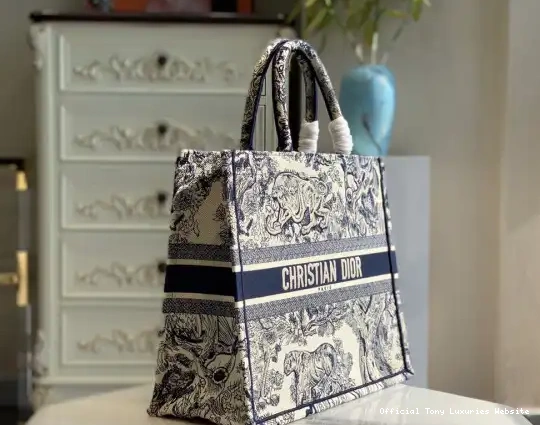 Tony Luxuries diro Book Tote-42*35*18.5cm Large 0528